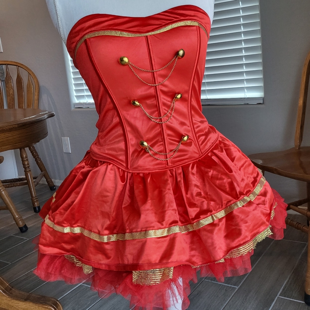 Cigarette Cigar girl bellhop costume uniform cosplay Halloween pinup flapper